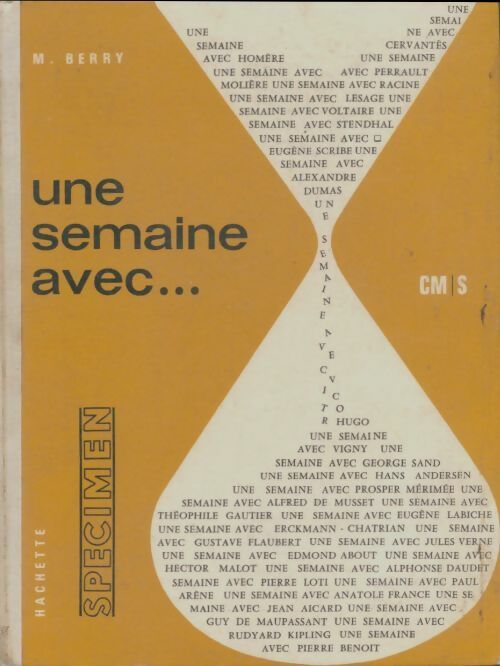 Livrenpoche : Une semaine avec...CM - M. Berry - Livre