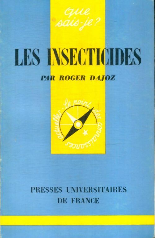 Livrenpoche : Les insecticides - Roger Dajoz - Livre