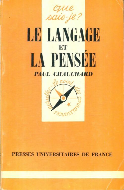 Livrenpoche : Le langage et la pensée - Paul Chauchard - Livre