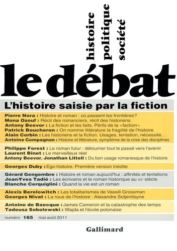 Livrenpoche : Le Débat : L'histoire saisie par la fiction - Collectif - Livre