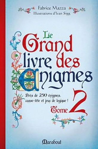 Livrenpoche : Grand livre des énigmes 2 - Fabrice Mazza - Livre