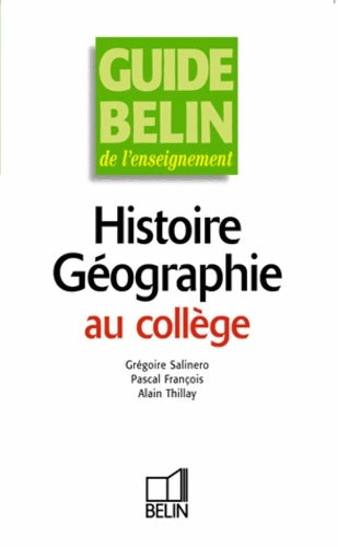 Livrenpoche : L'histoire-géographie - Francois P. - Livre