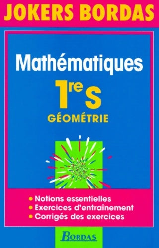 Livrenpoche : JOKE. 102 MATH. 1E SE GEOMETR. NP - Szwarcbaum - Livre