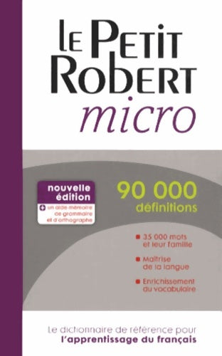Livrenpoche : Dictionnaire Le Petit Robert micro - Collectif - Livre