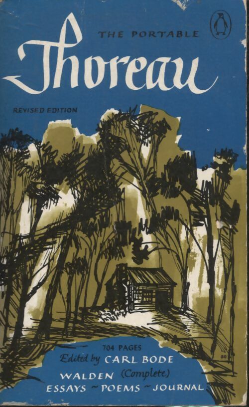 Livrenpoche : The portable Thoreau - Henry David Thoreau - Livre
