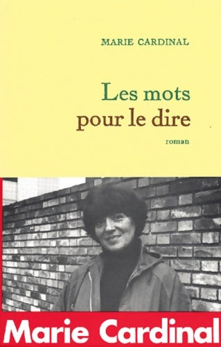 Livrenpoche : Les mots pour le dire - Marie Cardinal - Livre