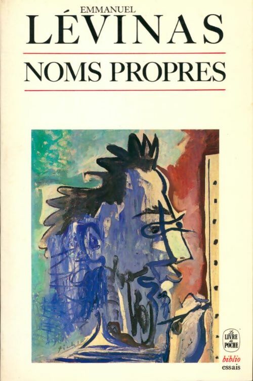 Livrenpoche : Noms propres - Levinas-E - Livre