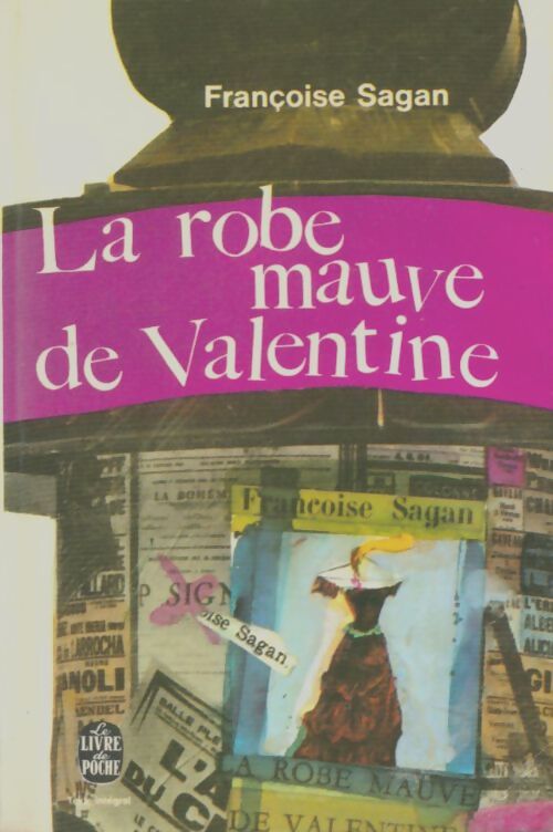 La robe mauve de Valentine - Françoise Sagan - Livre