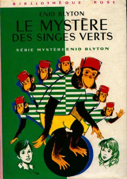 Le mystère des singes verts - Enid Blyton - Livre