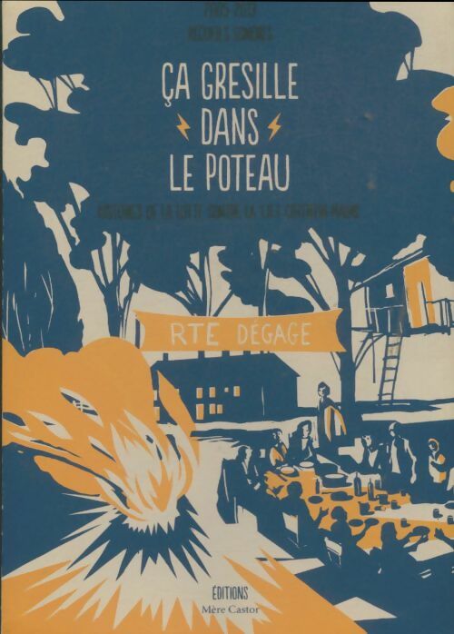 Livrenpoche : Ça grésille dans le poteau - Collectif - Livre