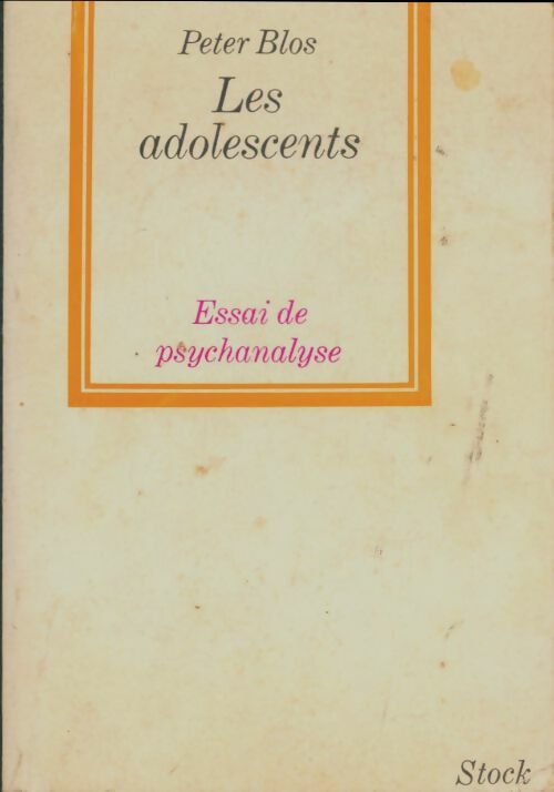 Livrenpoche : Les adolescents - Peter Blos - Livre