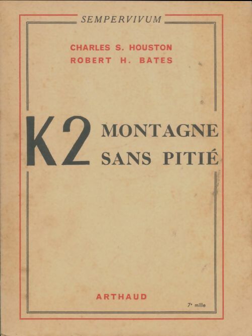 Livrenpoche : K2 montagne sans pitié - Charles S. Houston - Livre