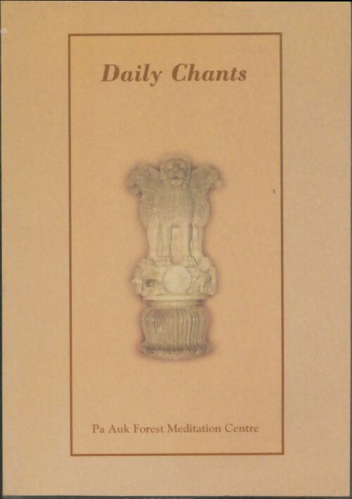 Livrenpoche : Daily chants - Collectif - Livre