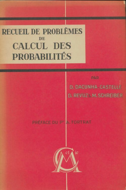 Livrenpoche : Recueil de problèmes de calcul des probabilités - Collectif - Livre
