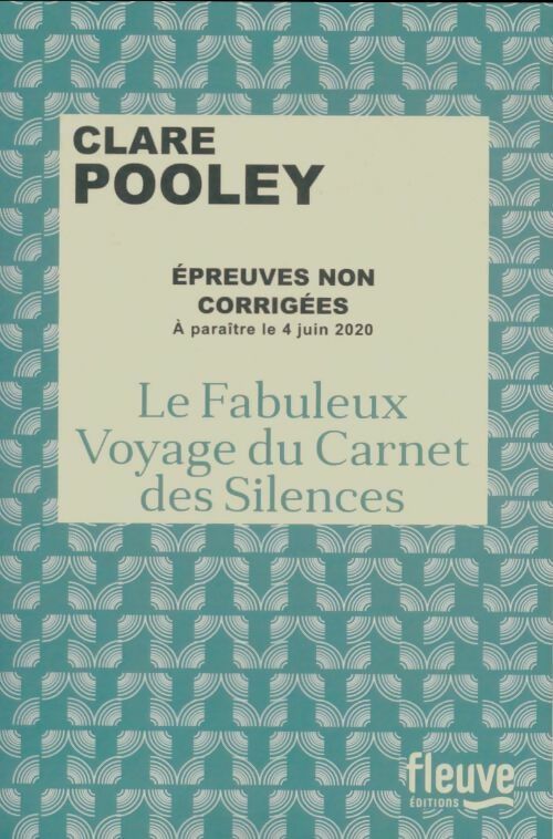 Livrenpoche : Le fabuleux voyage du carnet des silences  - Clare Pooley - Livre