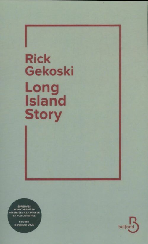 Livrenpoche : Long island story - Rick Gekoski - Livre