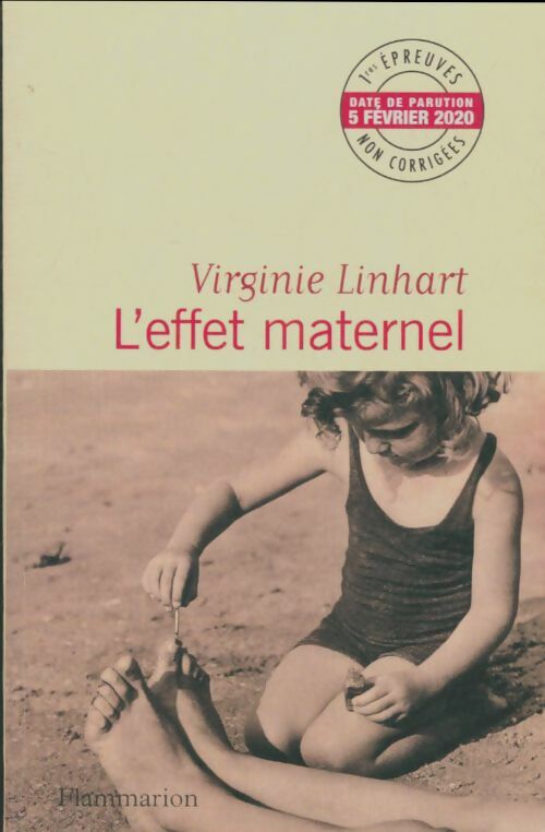 Livrenpoche : L'effet maternel - Virginie Linhart - Livre
