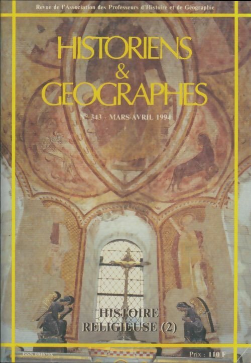 Livrenpoche : Historiens & géographes n°343 - Collectif - Livre