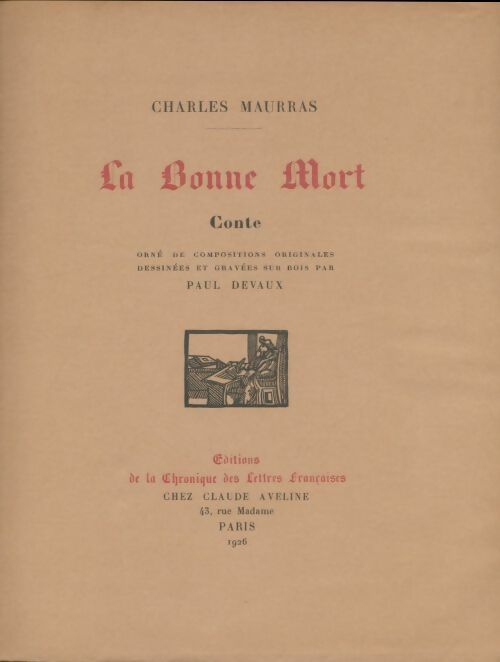 Livrenpoche : La bonne mort - Charles Maurras - Livre