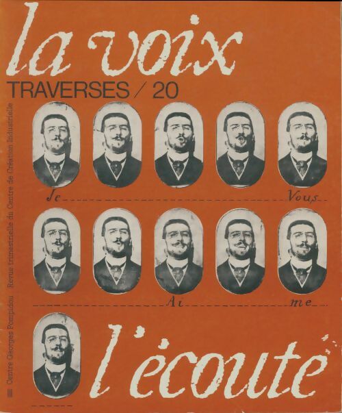 Livrenpoche : Traverses n°20 : La voix, l'écoute - Collectif - Livre