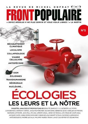 Livrenpoche : Front populaire n°5 : Écologies les leurs et la nôtre - Collectif - Livre