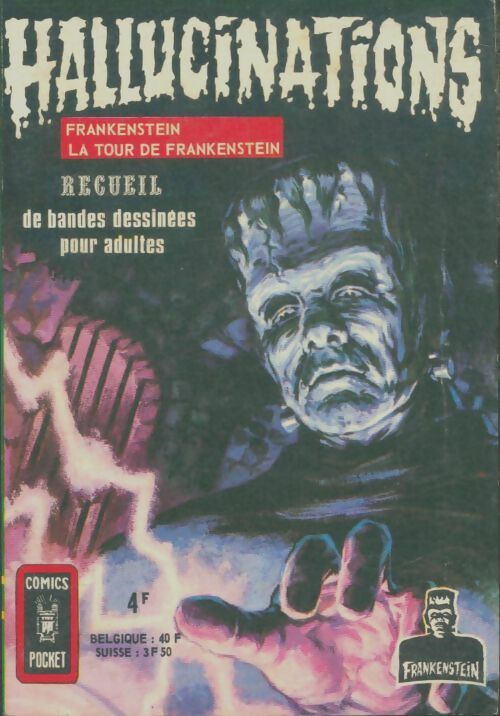 Livrenpoche : Hallucinations - recueil n°3115 : Frankenstein / La tour de Frankenstein - Collectif - Livre