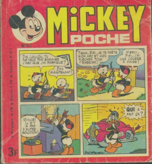 Livrenpoche : Mickey poche n°43 - Collectif - Livre