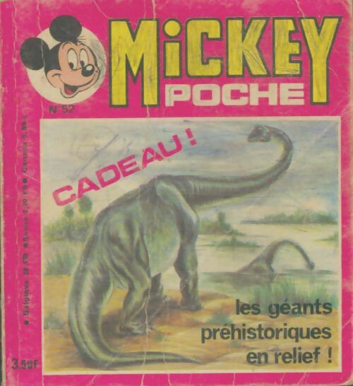Livrenpoche : Mickey poche n°52 - Collectif - Livre