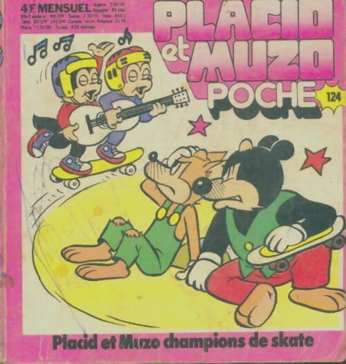 Livrenpoche : Placid et Muzo poche n°124 - Collectif - Livre