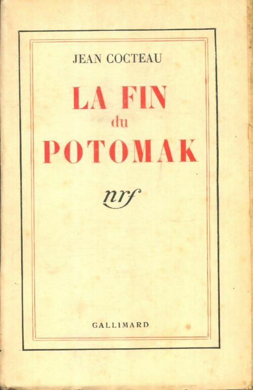 Livrenpoche : La fin du Potomak - Jean Cocteau - Livre