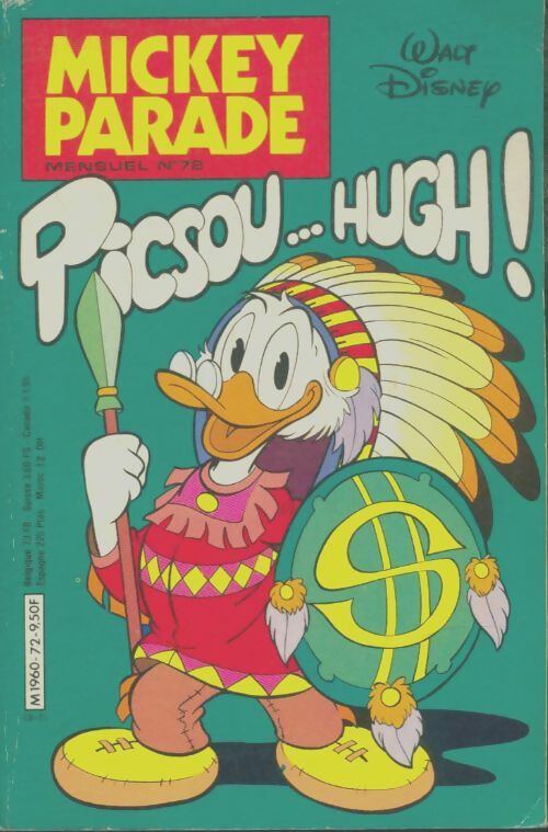 Livrenpoche : Mickey-parade n°72 - Collectif - Livre