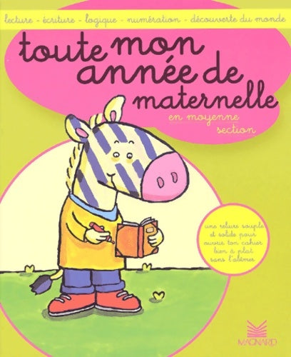 Livrenpoche : Toute mon année de maternelle en moyenne section - Michèle Brossier - Livre