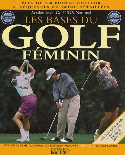 Livrenpoche : Les Bases du golf féminin - Mike Adams - Livre