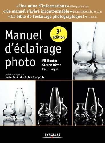 Livrenpoche : Manuel d'éclairage photo 3e ed. - Steven Biver - Livre