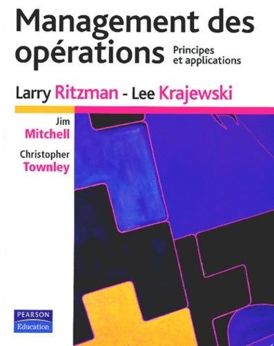 Livrenpoche : MANAGEMENT DES OPERATIONS - Larry Ritzman - Livre