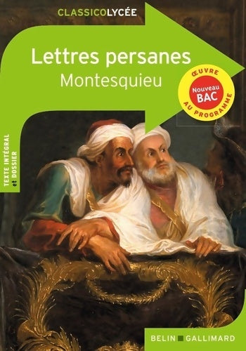 Livrenpoche : Lettres persanes - Montesquieu - Livre