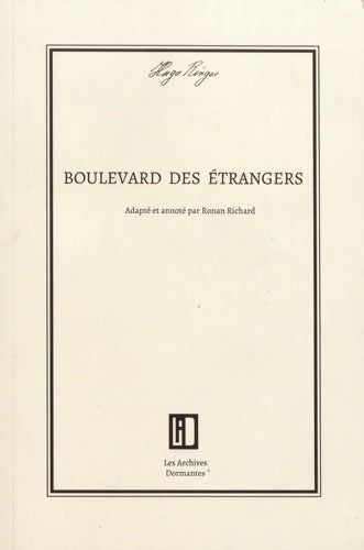 Livrenpoche : Boulevard des étrangers - Hugo Ringer - Livre