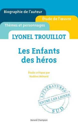 Livrenpoche : Les Enfants des héros de Lyonel Trouillot - Nadève Ménard - Livre