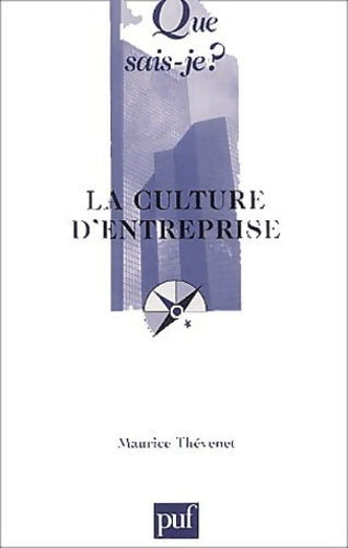 Livrenpoche : La culture d'entreprise - Maurice Thévenet - Livre