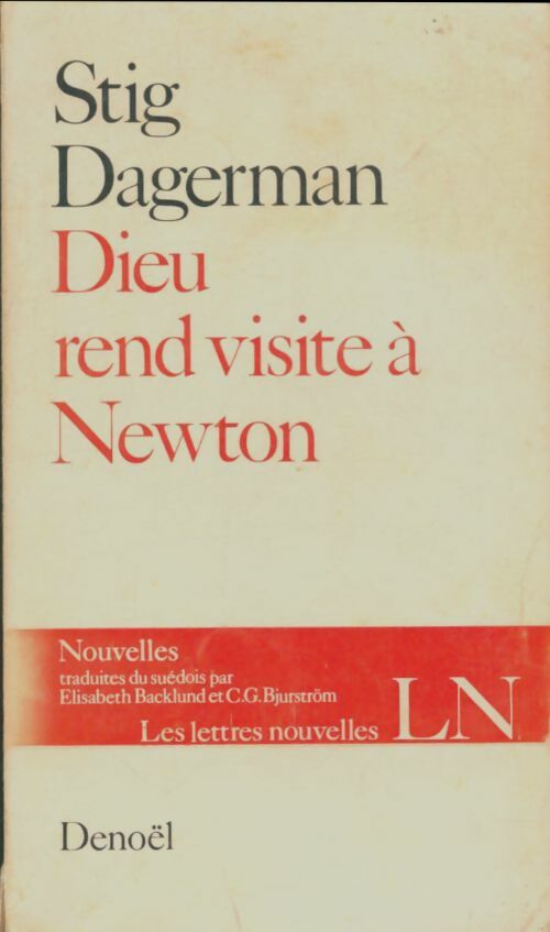 Livrenpoche : Dieu rend visite à Newton - Stig Dagerman - Livre