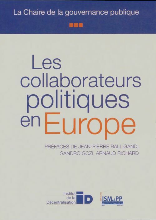 Livrenpoche : Les collaborateurs politiques en Europe - Sandro Gozi - Livre