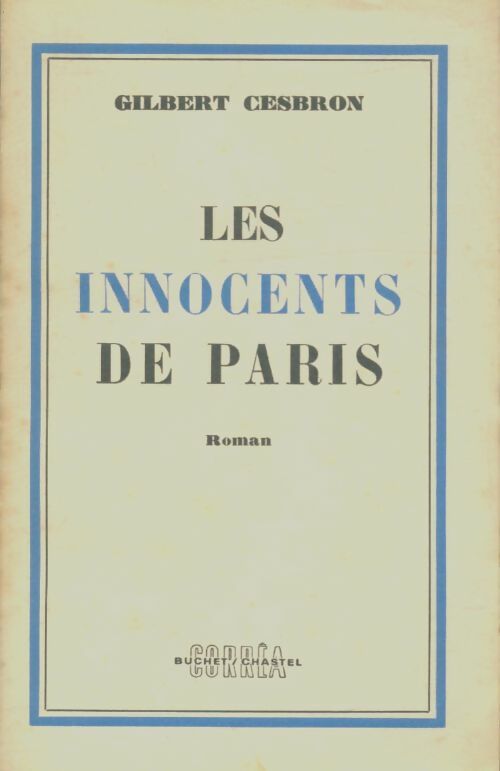 Livrenpoche : Les innocents de Paris - Gilbert Cesbron - Livre