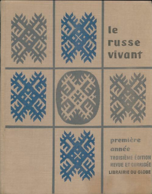 Livrenpoche : Le russe vivant Première année - Collectif - Livre