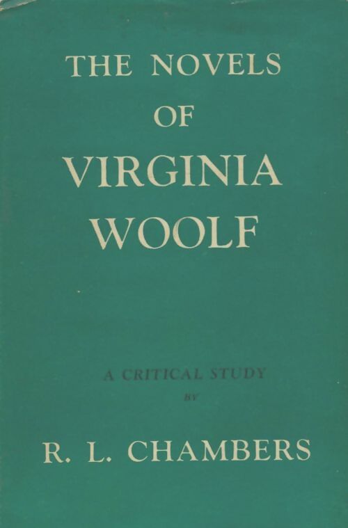 Livrenpoche : The novels of Virginia Woolf - R.L. Chambers - Livre