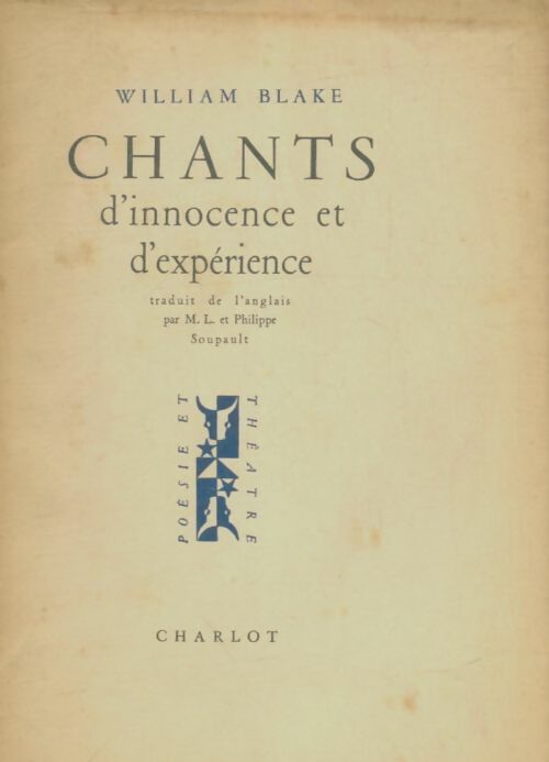 Livrenpoche : Chants d'innocence et d'expérience - William Blake - Livre