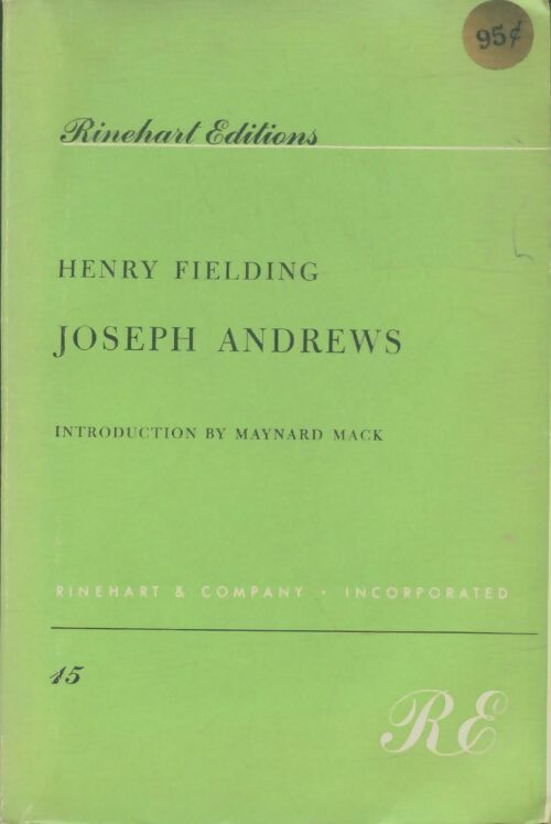 Livrenpoche : Joseph Andrews - Joseph Andrews - Livre