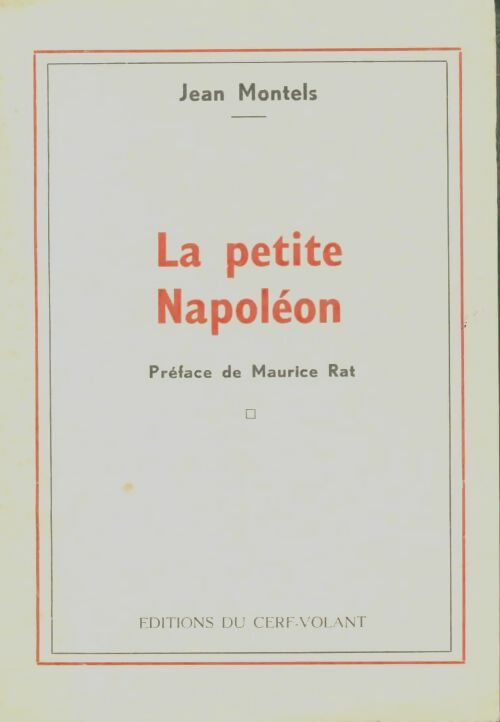 Livrenpoche : La petite Napoléon - Jean Montels - Livre