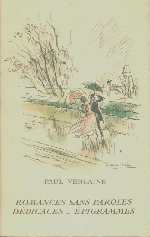 Romances sans paroles - Paul Verlaine -  Bibliothèque de Cluny - Livre