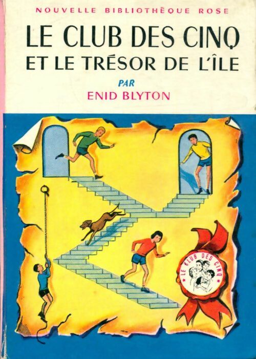 Livrenpoche : Le club des cinq et le trésor de l'île - Enid Blyton - Livre
