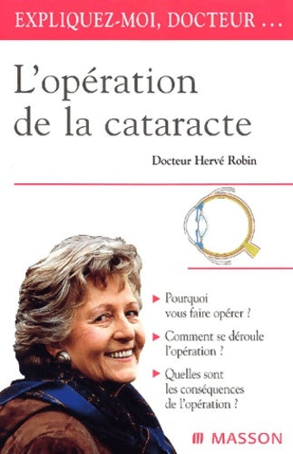 Livrenpoche : L'opération de la cataracte : POD - Hervé Robin - Livre